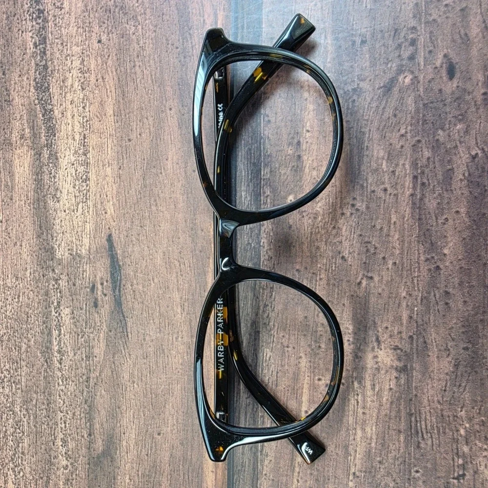 Warby Parker Durand Whiskey Tortoise Round Eyeglasses 50-20-145 Unisex